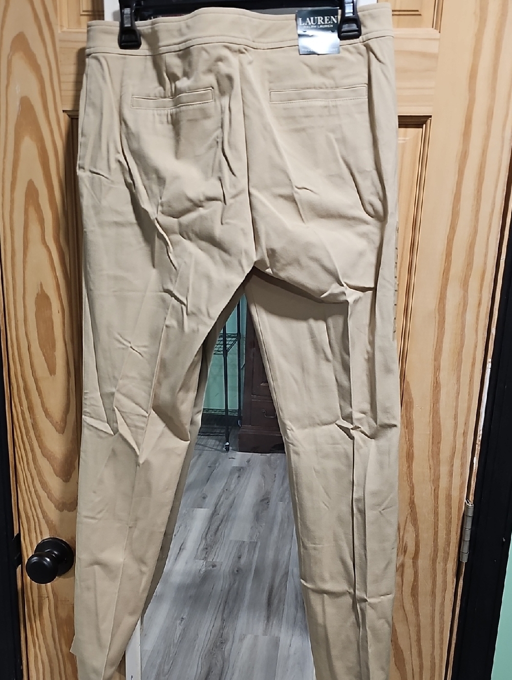 🟡2 For 50🟡 NWT Ralph Lauren Womens Modern Straight Khaki Pants - Picture 7 of 7